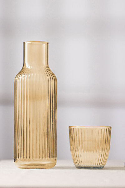 Rakle Splendid Bardaklı Sürahi Amber 1000 cc