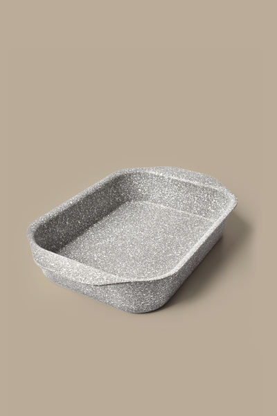 Gigilli صينية فرن مستطيلة من الجرانيت من أورلا مقاس 35×25 سم