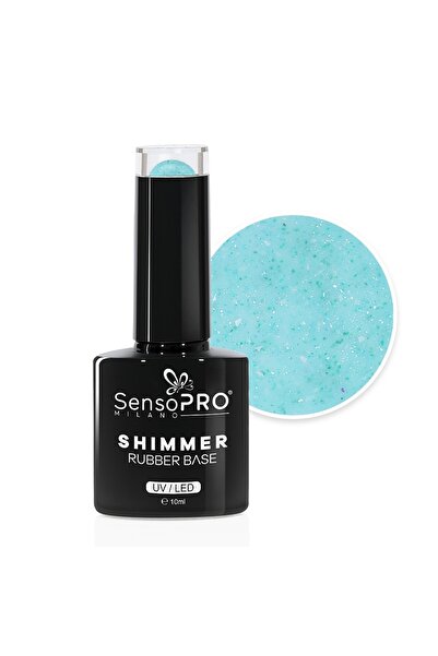 SensoPRO Milano Βάση από λαμπερό καουτσούκ - #46 Speckled Sensation, 10ml