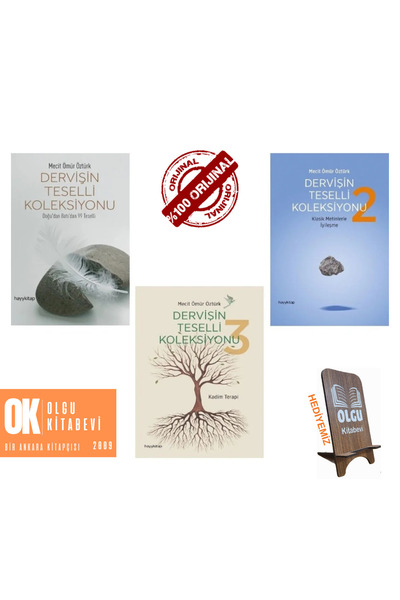 hayykitap Dervişin Teselli Koleksiyonu / 3 kitap set - orjinalkitap/ Mecit Öm...