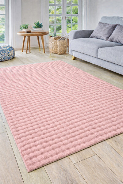 KEVLİNE Bubble Salon Mutfak Çocuk Odası Yolluk Kaymaz Taban Halı