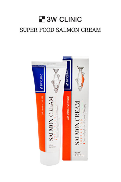 3W CLINIC كريمة سمك السلمون فائقة القيمة الغذائية 60 مل