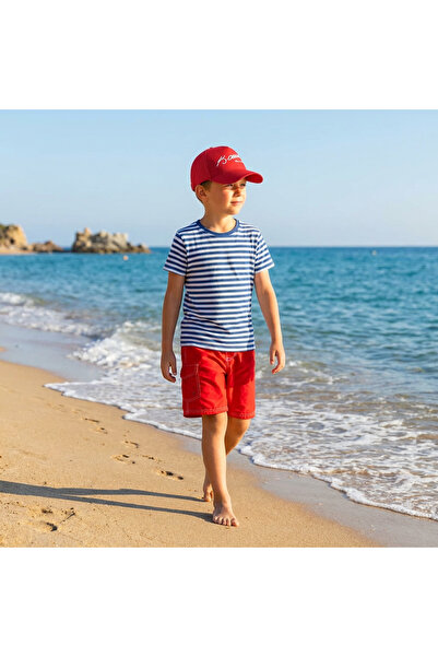 Kardelen Butik Denizli 100% памучна шапка с бродерия на Ататюрк за малки деца...