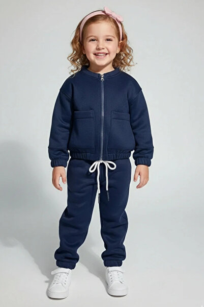 BOBBY JR KİDSWEAR SET CARDIGAN CU TROI FIȘE DE BĂRĂ CU FERMUAR, CU BĂRĂ DE 3/...