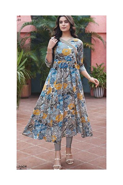 Hint Modam Indian Embroidered Dress