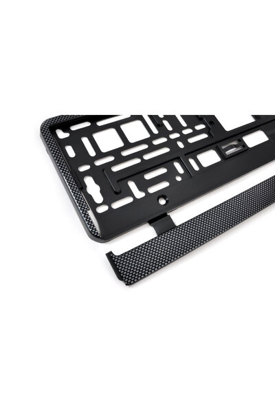 ART Suport numar inmatriculare finisaj carbon