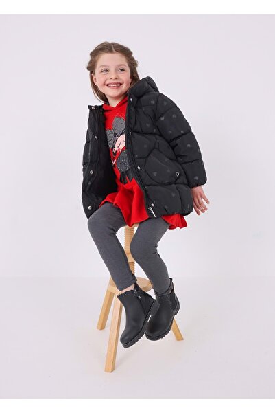 MAYORAL Black Children's Coat Black