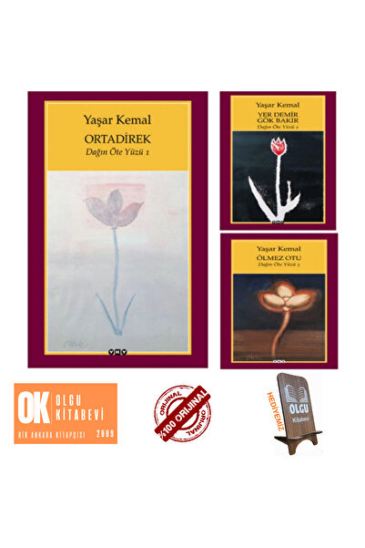 Yapı Kredi Yayınları Ortadirek - Yer Demir Gök Bakır - Ölmez Otu - ( Dağın Öt...