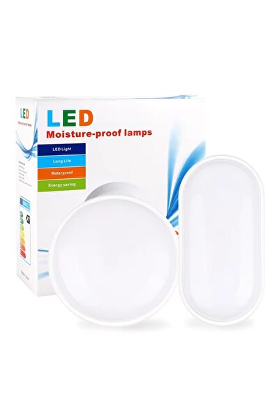 Choice مصباح سقف LED دائري/بيضاوي مقاوم للرطوبة IP65 مقاوم للماء للاستخدام في...