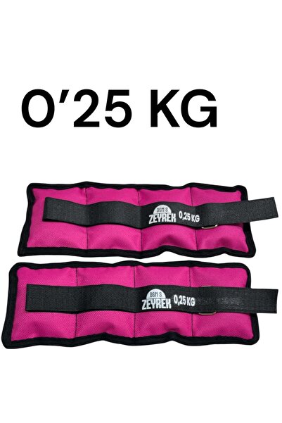 S ZEYREK 0.25 Kg × 2 Adet Toplam 500 gr El Ayak Bilek Kas Güçlendiriçi Ağırlık Seti Kum Ağırlık Torbası