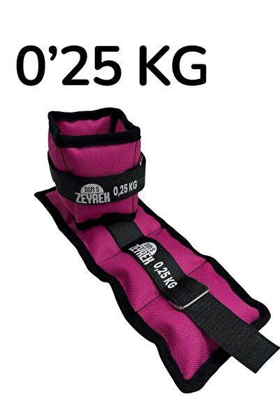S ZEYREK 0.25 Kg × 2 Adet Toplam 500 gr El Ayak Bilek Kas Güçlendiriçi Ağırlık Seti Kum Ağırlık Torbası