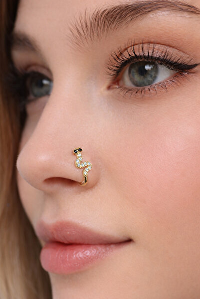 Sacce Scarves&Accessories Mini Yılan Sıkıştırmalı Hızma Gold Mini Yılan Sıkış...