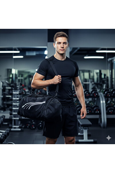 Dadacuq حقيبة رياضية وسفر خارجية ذات حجم داخلي كبير ومبطنة ومقاومة للماء وثلا...