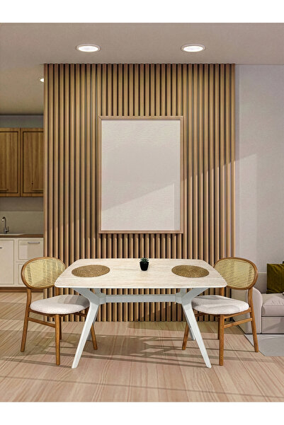 MODENSA 80X140 Mutfak Masa Salon Masası Viktoria Model (Sadece Masa)