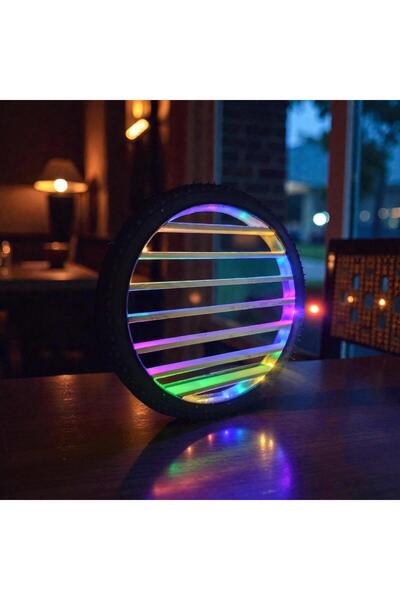 ALASTOR Siyah Işıklı Çocuk Oyuncak ve Araba Duvar Rafı