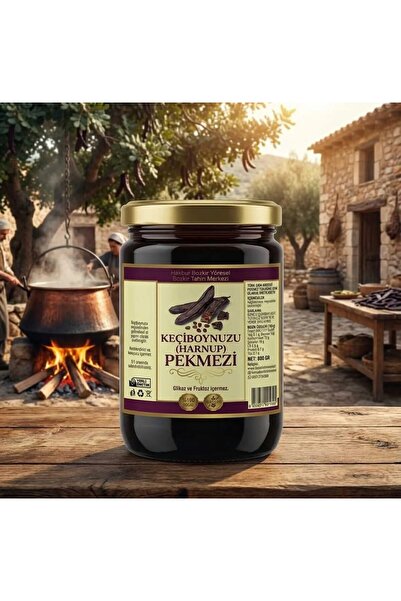 Bozkır yöresel Bozkır Tahin Merkezi Keçiboynuzu (Harnup) Köy Pekmezi 800 gr (...