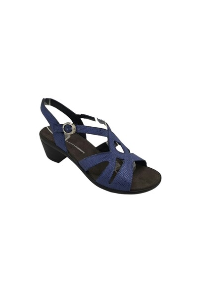 SALAMANDER Women's sandals 37, leather, blue