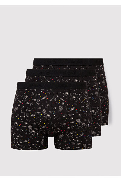 Mavi Τριπλό Galaxy με τύπωμα Black Boxer 0912234-900