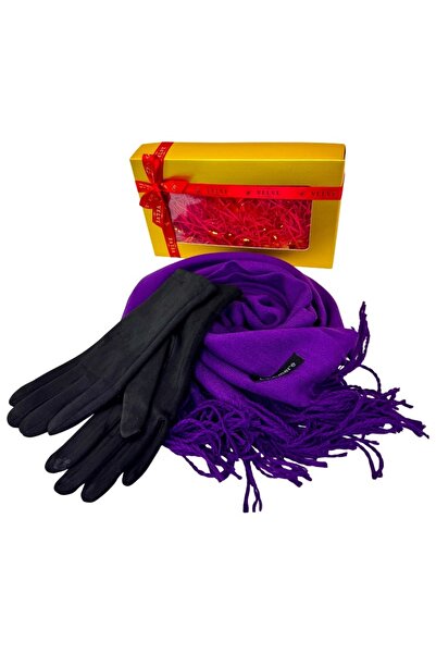 velve Secret Santa package for women, with long Belladona scarf and elegant g...