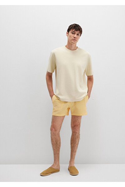 Mavi Pantaloni scurți galbeni de baie 0912104-26838