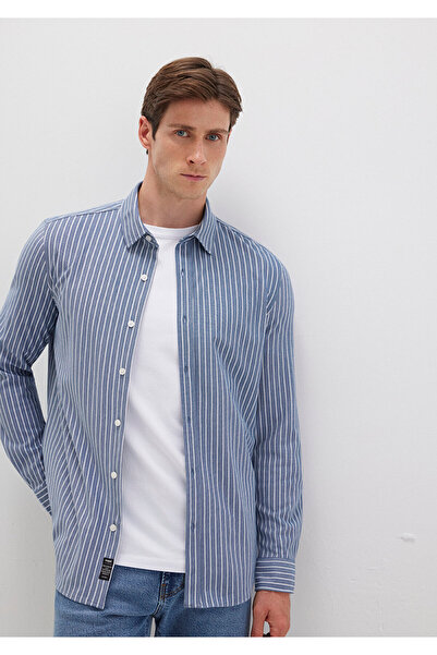 Mavi Смугаста сорочка Slim Fit / Вузький крій 0211404-91333