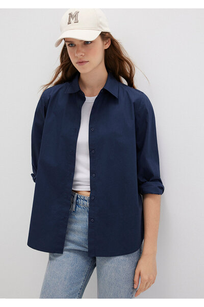 Mavi Navy Blue Shirt Regular Fit 1211198-82318