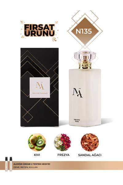 Maa Althahab N135 Meyveli Kadın Parfümü 100 ml