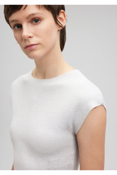 Mavi Gri Crop Triko Top 1710426-86685