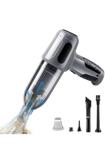 Leon Lifestyle مكنسة كهربائية لاسلكية بقوة شفط 19000 باسكال مزودة ببطارية ذات...