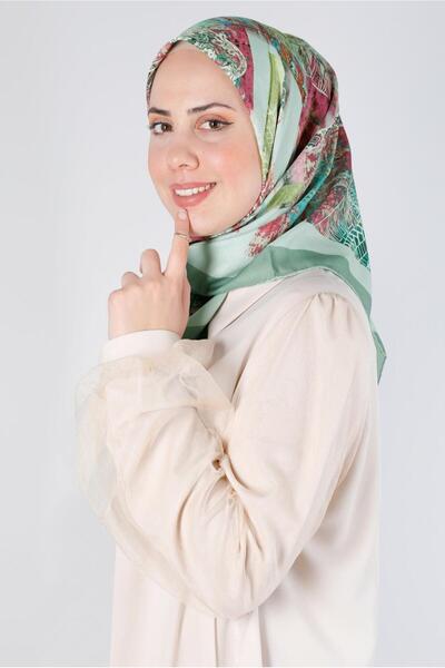 Alvina وشاح عضوي رقمي 8136