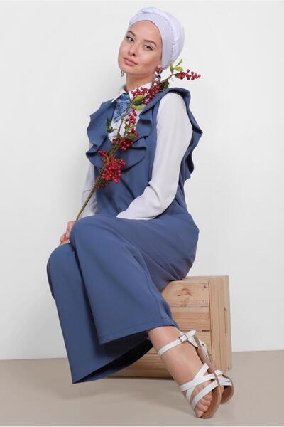 Alvina Overall with Pocket with Flywheel Detail 4118