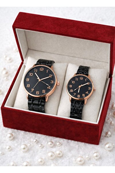 Spectrum Çelik Kordon Şık Sevgili Kombini Çift Saati
