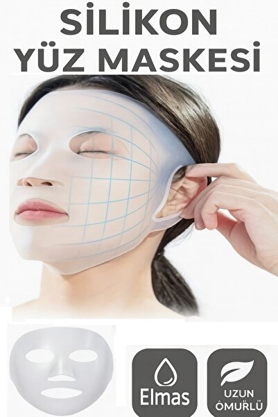 SİNKA silikon yüz maskesi maske üstü kapağı rahat esnek