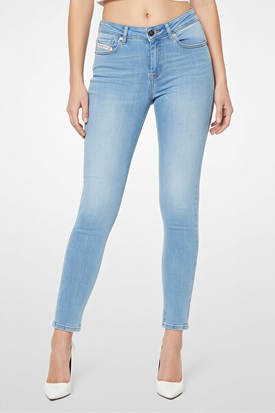Diesel بنطلون جينز نسائي SLANDY Super Skinny Fit Wash Stretchable Denim 2017 ...