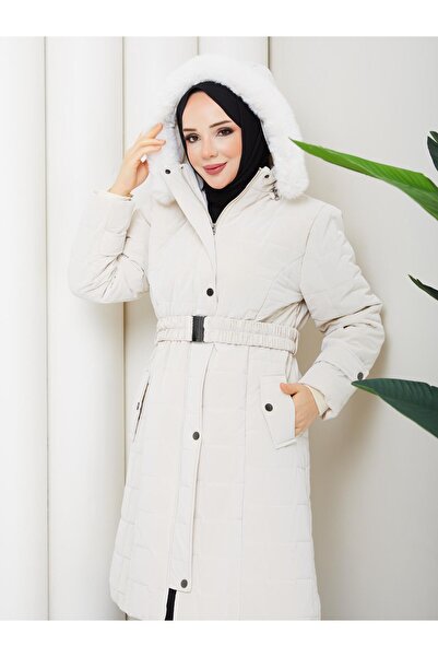 ESLEMNUR Nova fabric puffy jacket 100cm