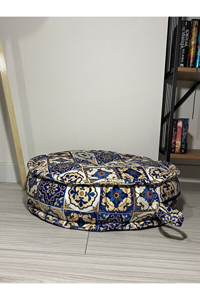 COLORMİX 60 Cm Yer Minderi,Meditasyon,Yoga,Hobi Bahçesi,Cafe,Çay Bahçesi,Ev içi