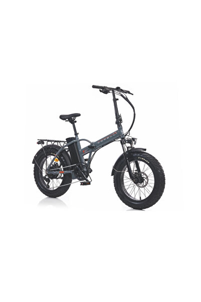 Corelli Voniq 20 Jant 42 Folding Fat Bike Elektrikli Bisiklet Gri