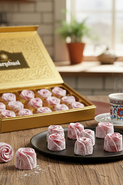 çarşıbaşı Glutensiz Roselight Artizan Aromalı Patentli Türk Gül Lokumu 600 gram