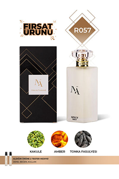 Maa Althahab R057 Baharatlı Erkek Parfümü 100 ML