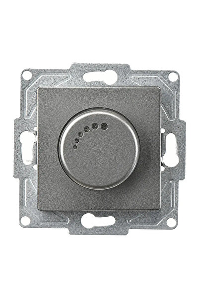 Günsan Eqona Radius Neoline Dimmer 1000VA, Füme (Mekanizma + TuşKapak)