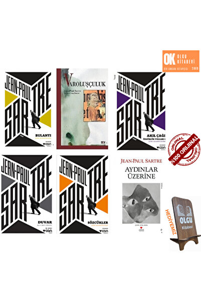 Can Yayınları Bulantı - Duvar - Sözcükler - Varoluşçuluk - Aydınlar Üzerine -...