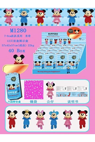 ELECTROZEN Sonny Angel Mickey Minnie Serisi Mini Figür Blind Box