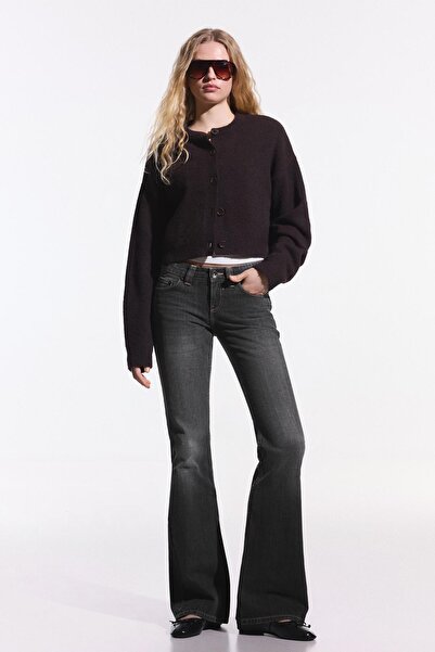 Bershka Düşük bel baggy fit çan paça jean