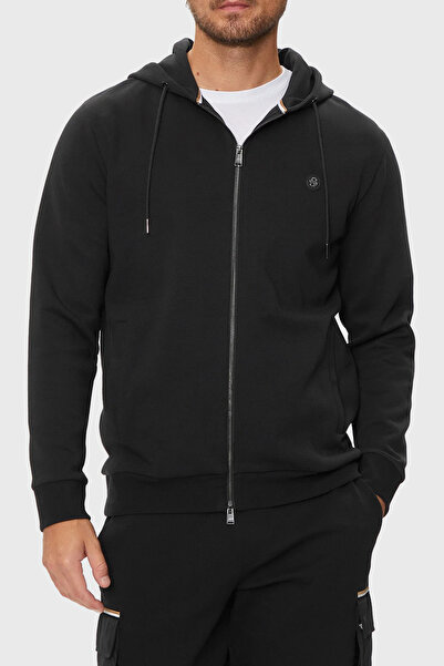 BOSS C-Spence 01 Erkek Fermuarlı Sweatshirt