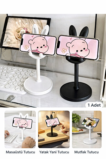 Hayveys Rabbit Model Tabletop Phone Stand Phone Holder Compatible with All Ph...