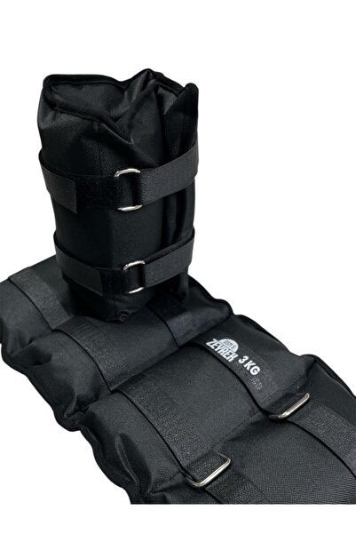 Genel Markalar 3 Kg × 2 Adet Toplam 6 Kg El Ayak Bilek Kas Güçlendiriçi Ağırlık Seti Kum Ağırlık Torbası