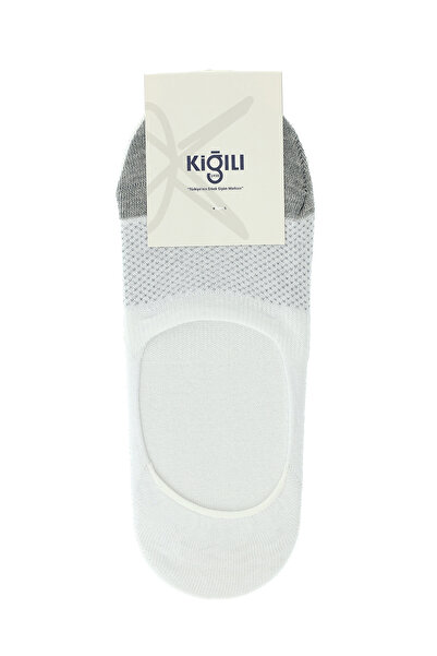 Kiğılı Set de 2 șosete loafer cu model din bumbac