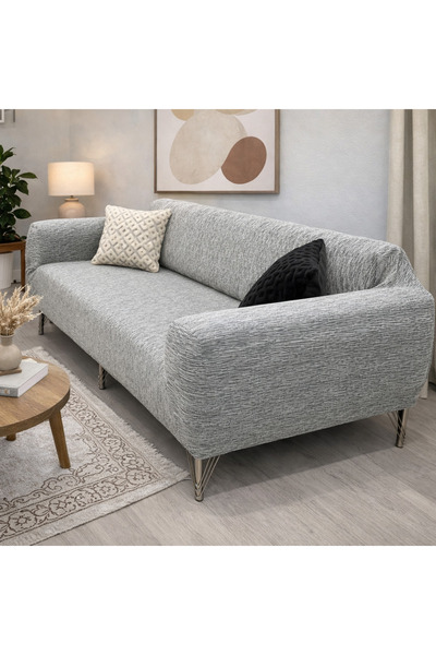 uzhanem غطاء أريكة جاكارلي لـ 3 أشخاص، غطاء أريكة قابل للتحويل إلى سرير بنمط ...