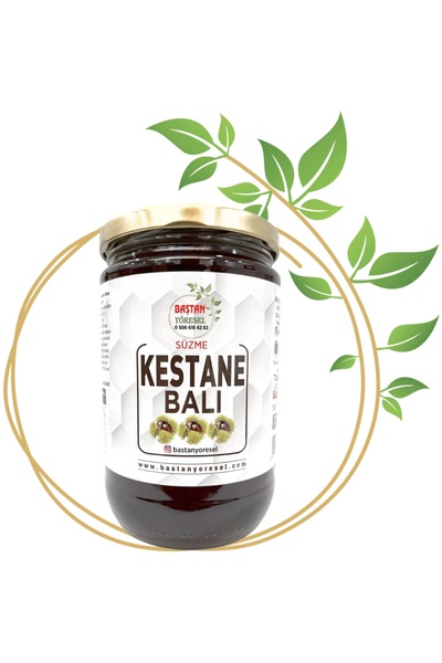 Baştan Yöresel 850gram Tüm Ege Bölgesi Gezdirilen Kestane Balı