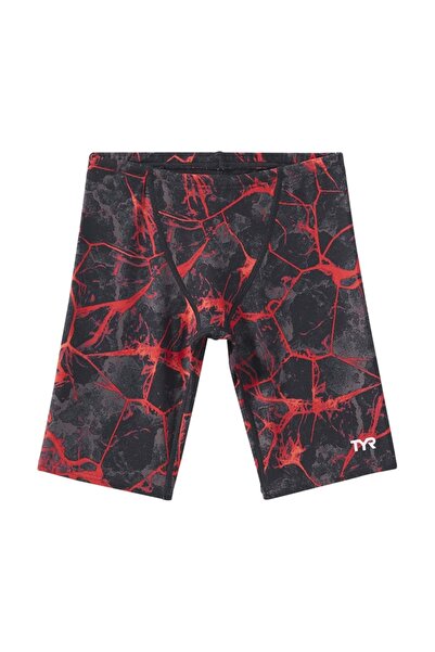 TYR Erkek Çocuk Antrenman Mayosu Jammer Synapse - Kırmızı - 24 - ST00694-2715